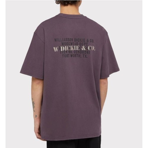 DICKIES STAMP TEE VIOLETA