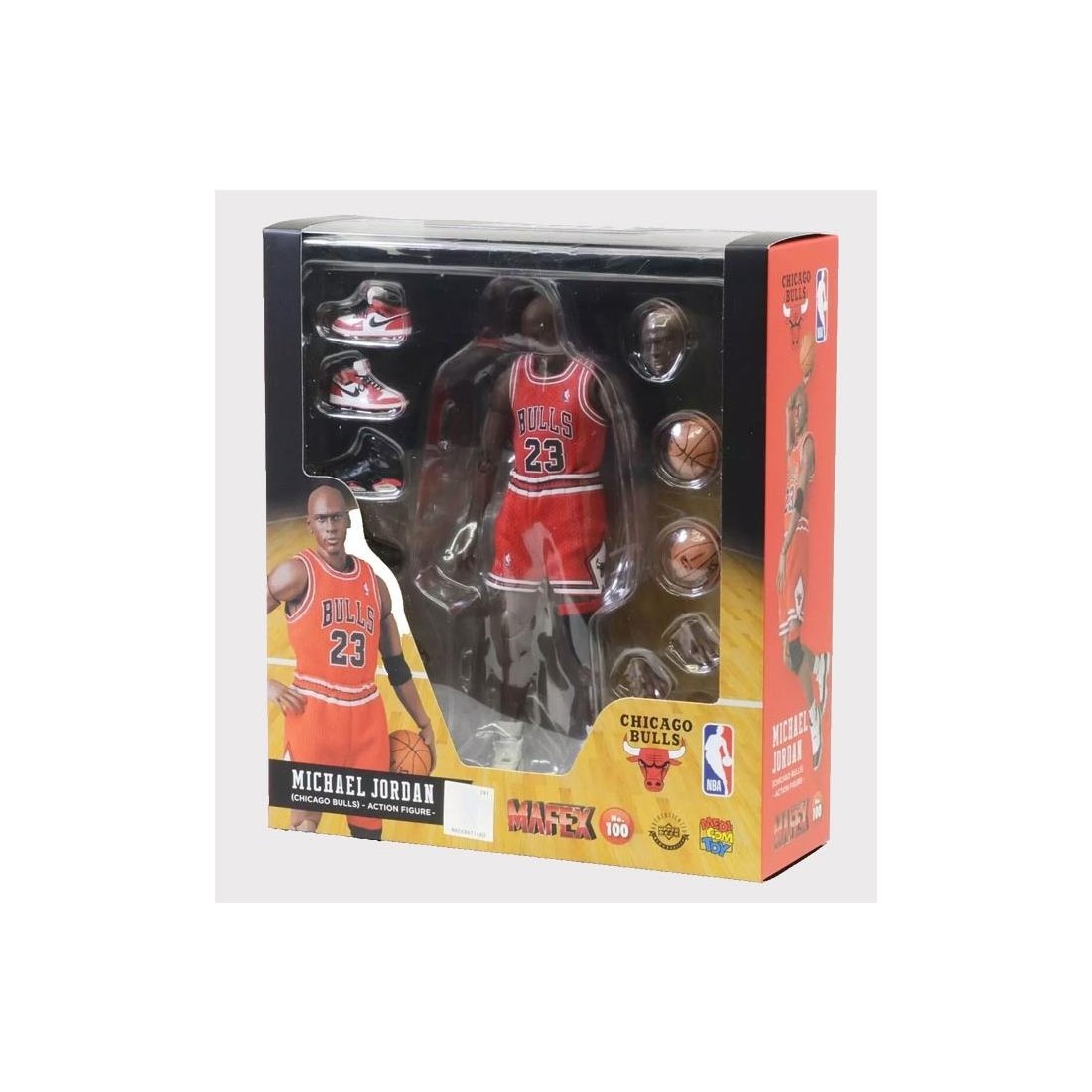 MAFEX MICHAEL JORDAN Nº100 MULTICOLOR