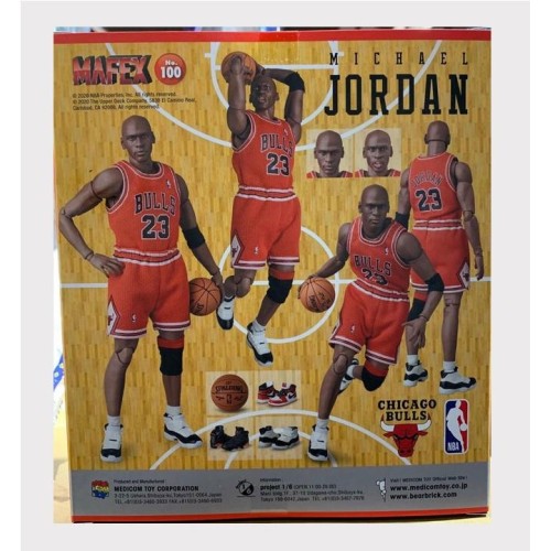MAFEX MICHAEL JORDAN Nº100 MULTICOLOR 2