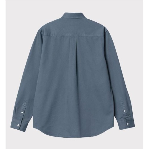 CARHARTT WIP MADISON SHIRT LS AZUL 2