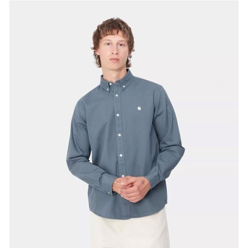 CARHARTT WIP MADISON SHIRT LS AZUL