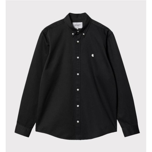 CARHARTT WIP MADISON LS SHIRT NEGRO