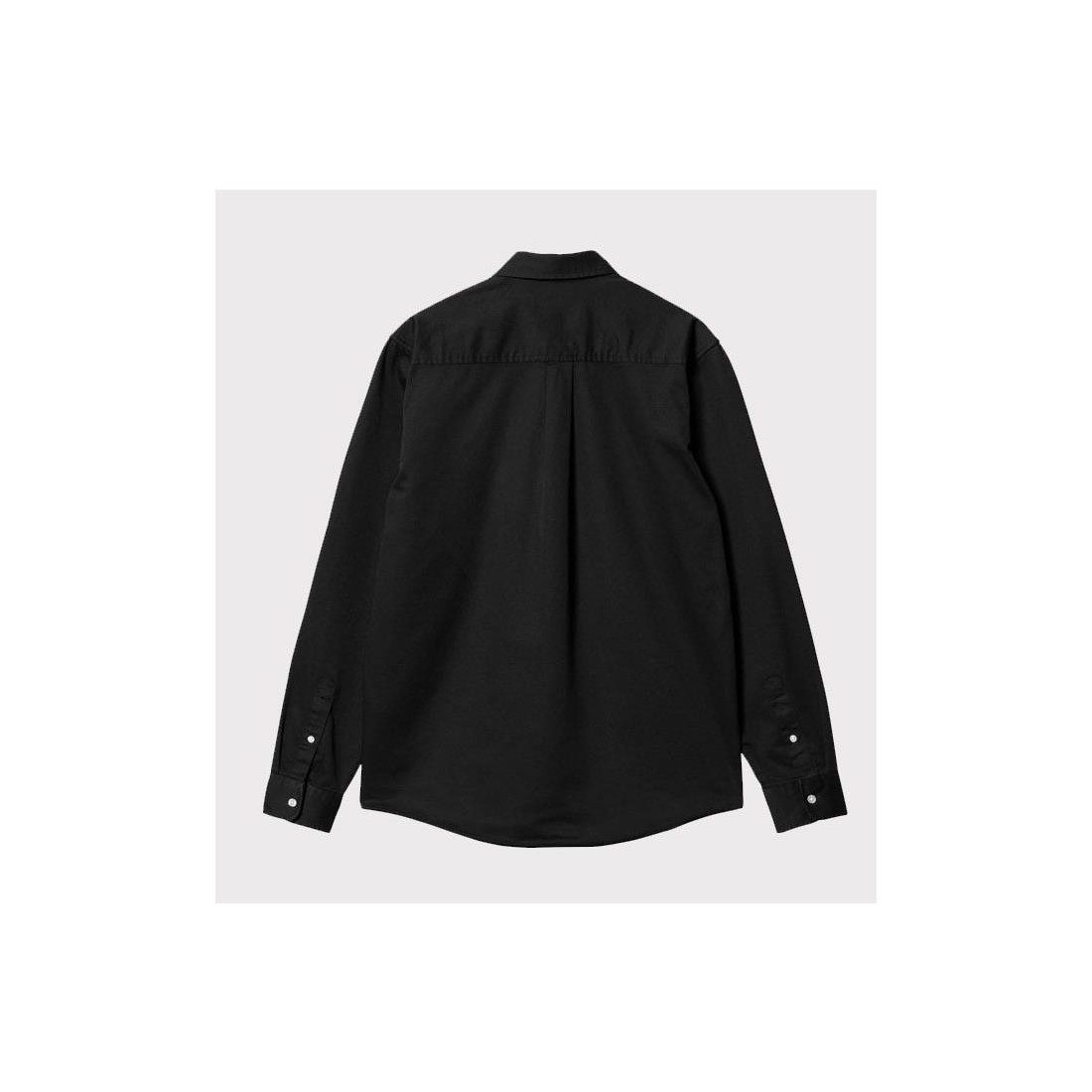 CARHARTT WIP MADISON LS SHIRT NEGRO