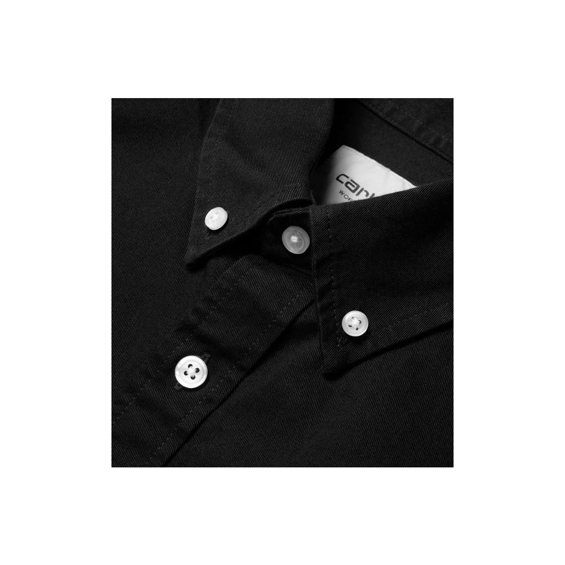 CARHARTT WIP MADISON LS SHIRT NEGRO