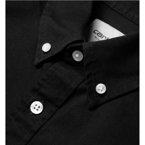 CARHARTT WIP MADISON LS SHIRT NEGRO