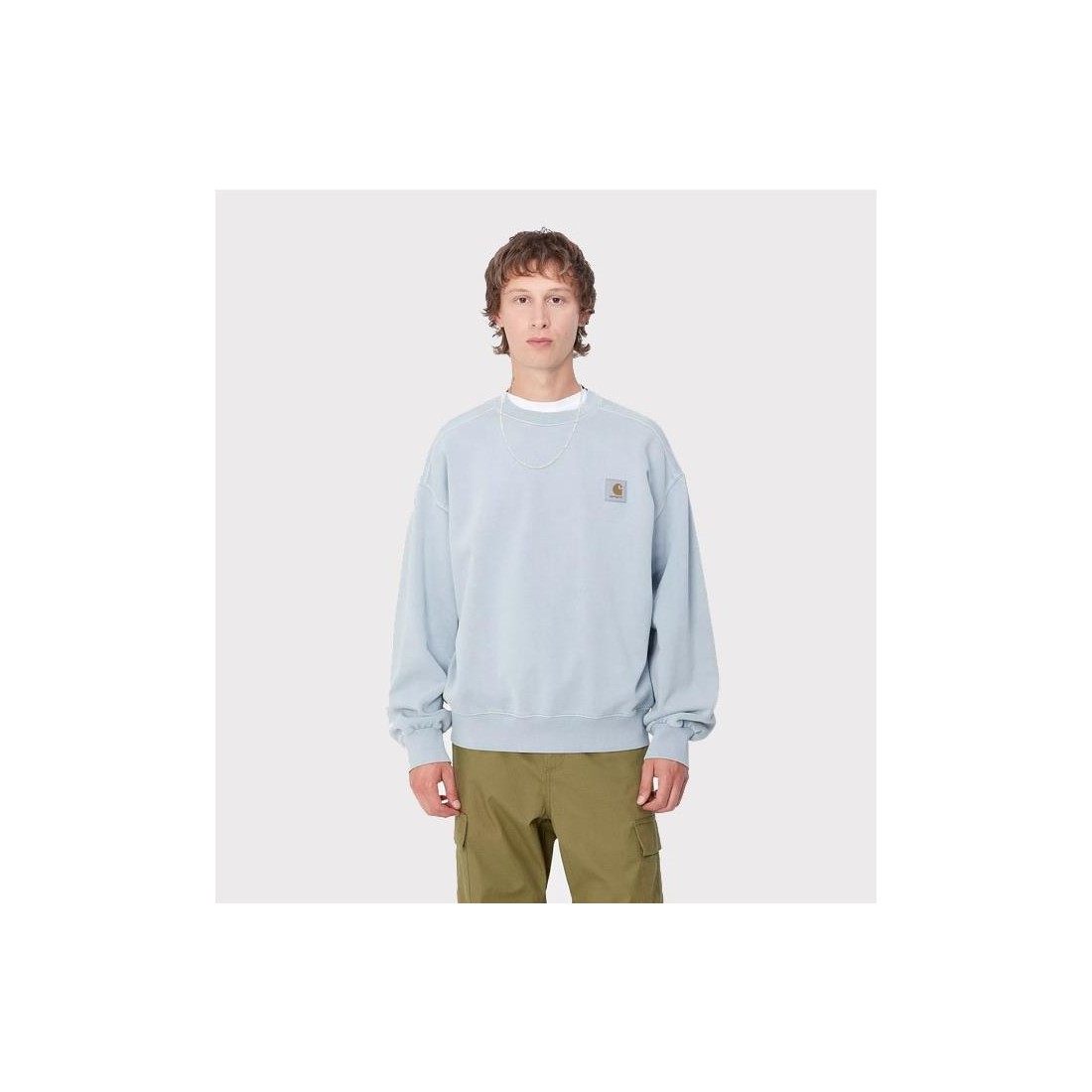 CARHARTT WIP VISTA SWEAT AZUL CLARO