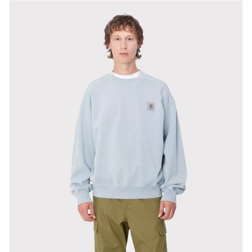 CARHARTT WIP VISTA SWEAT AZUL CLARO