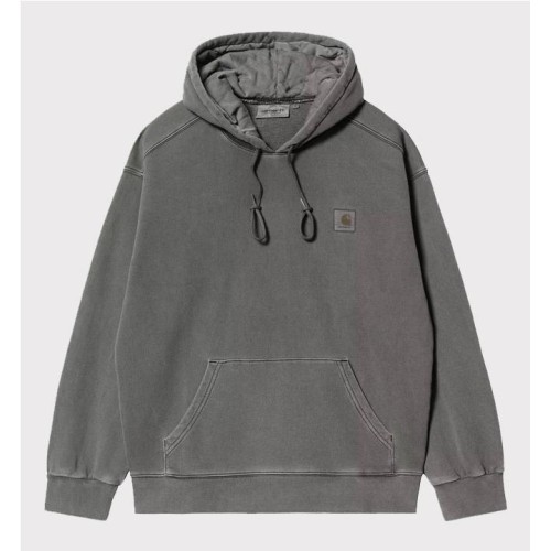 CARHARTT WIP HOODED VISTA GRIS OSCURO
