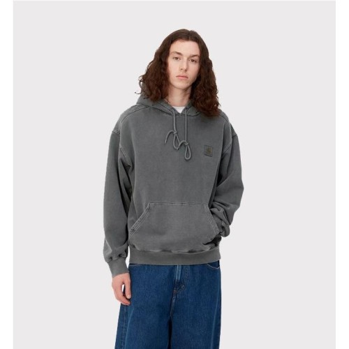 CARHARTT WIP HOODED VISTA GRIS OSCURO