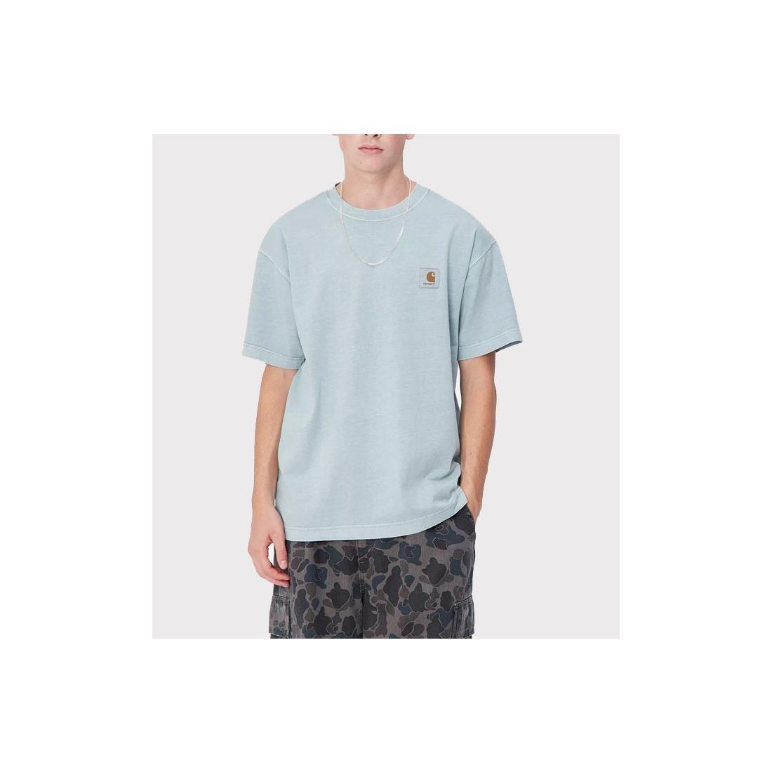 CARHARTT WIP VISTA TEE AZUL CLARO