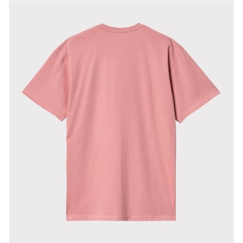 CARHARTT WIP MADISON TEE ROSADO 2