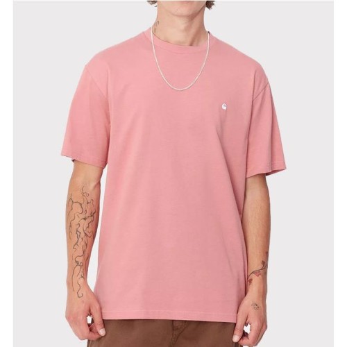 CARHARTT WIP MADISON TEE ROSADO