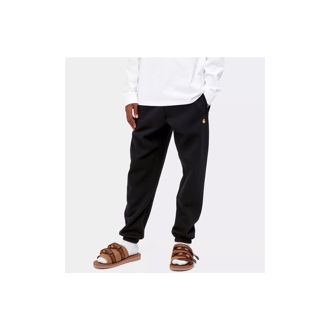 CARHARTT WIP CHASE SWEAT PANT NEGRO