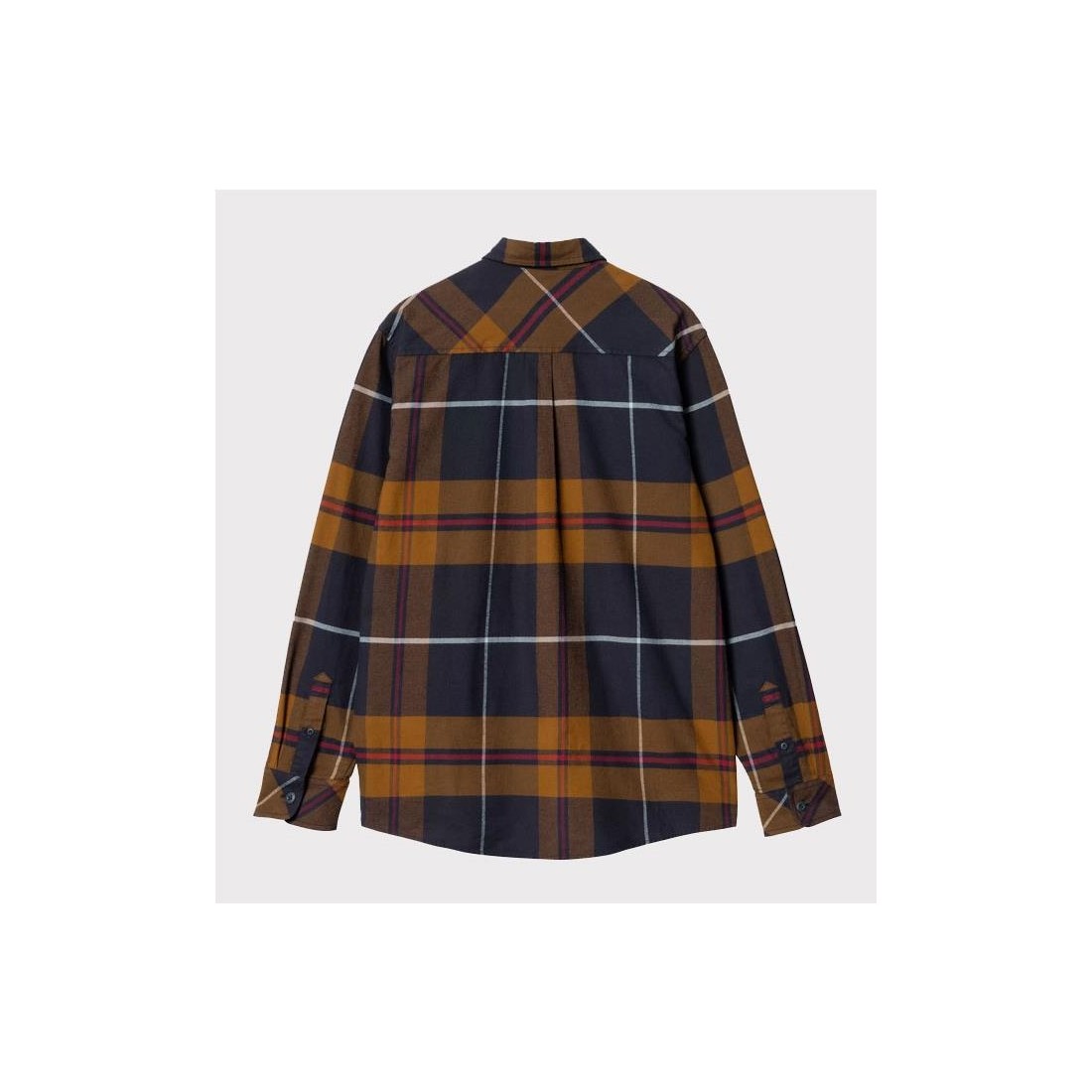 CARHARTT WIP GARNETT SHIRT LS MARRON
