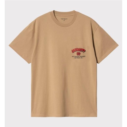 CARHARTT WIP SUPER TIRED TEE BEIGE 2
