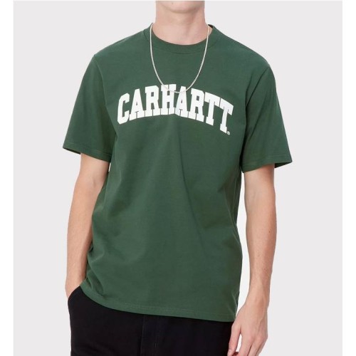 CARHARTT WIP UNIVERSITY TEE VERDE