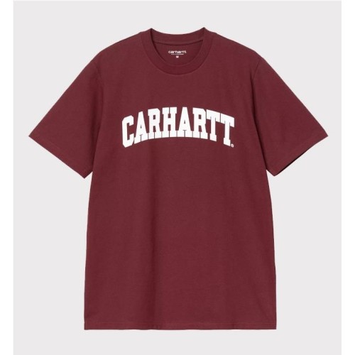 CARHARTT WIP UNIVERSITY TEE GRANATE
