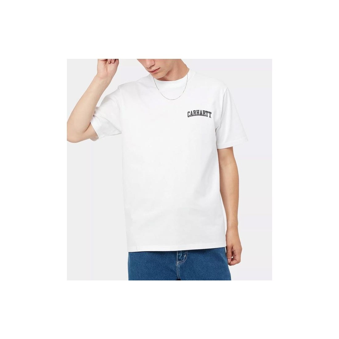 CARHARTT WIP UNIVERSITY SCRIPT BLANCO
