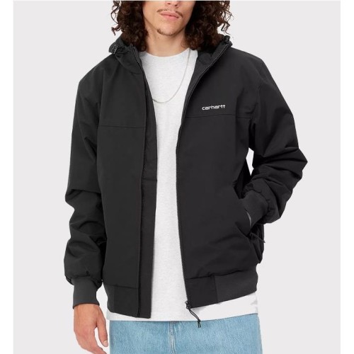 CARHARTT WIP HOODED SAIL JKT NEGRO
