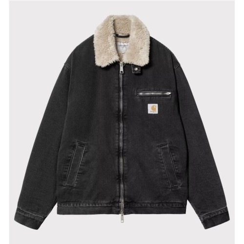 CARHARTT WIP HERALD JACKET NEGRO