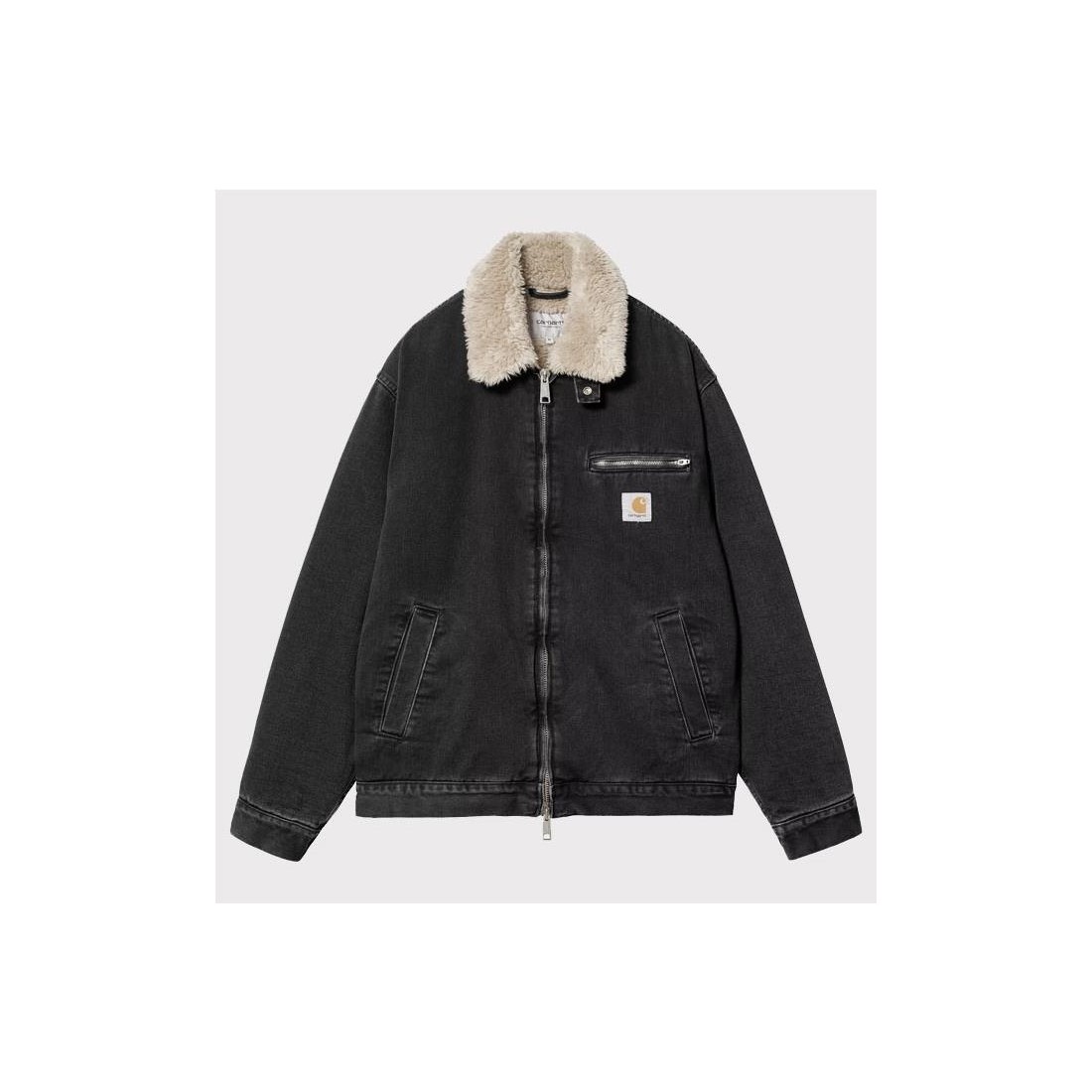 CARHARTT WIP HERALD JACKET NEGRO
