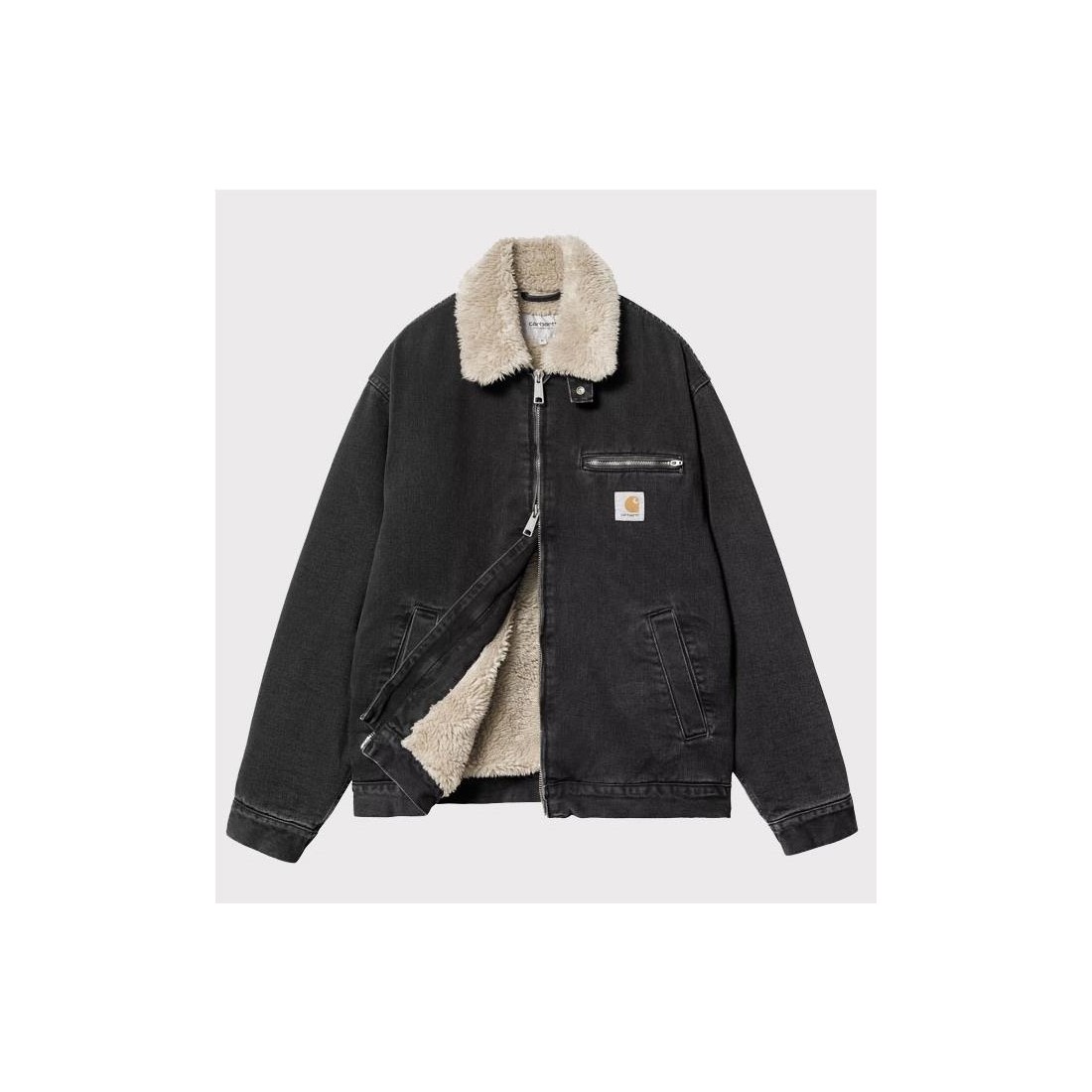 CARHARTT WIP HERALD JACKET NEGRO