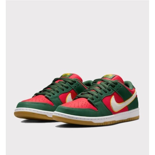 NIKE SB DUNK LOW PRO PRM ROJO