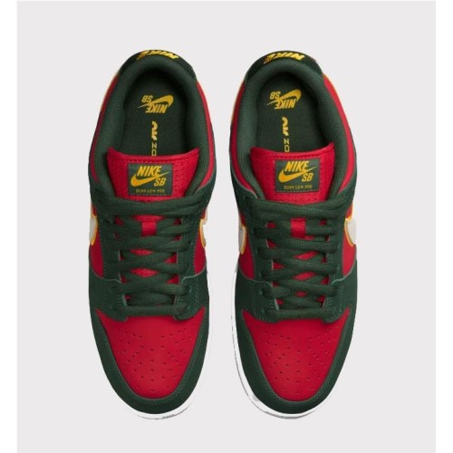 NIKE SB DUNK LOW PRO PRM ROJO