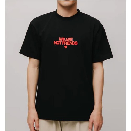 WE ARE NOT FRIENDS BOLD LOVE NEGRO 2
