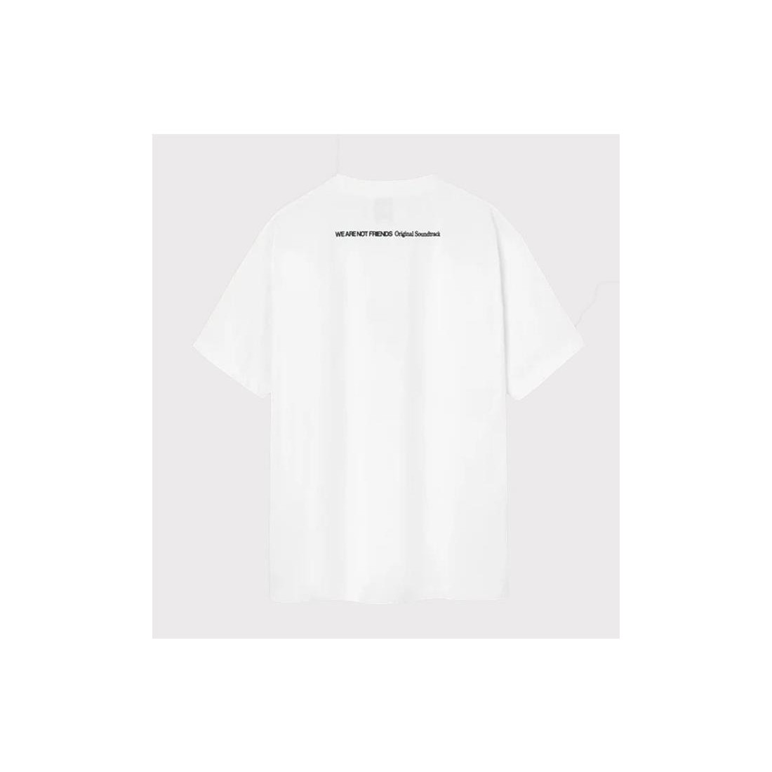 WE ARE NOT FRIENDS OST TEE BLANCO