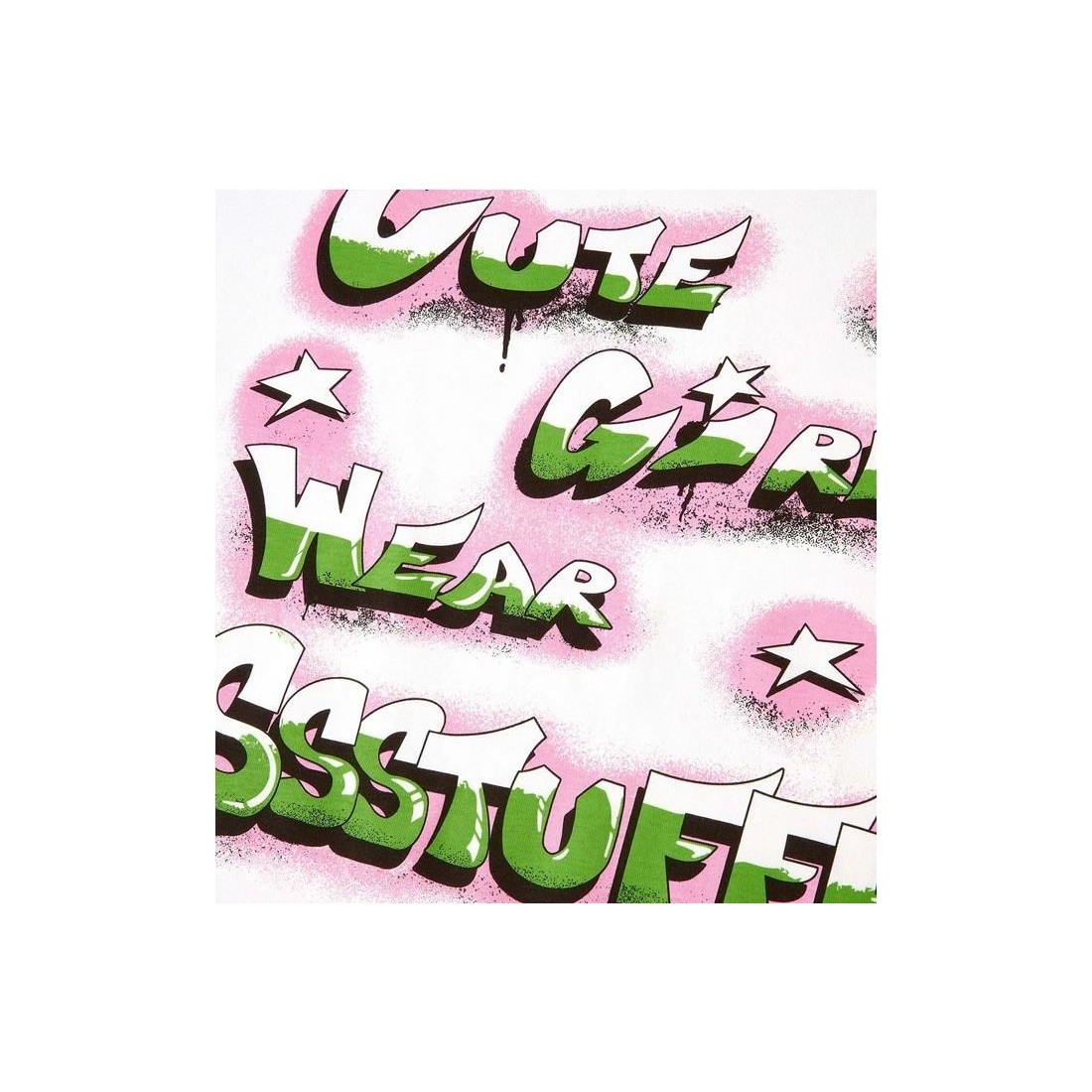 SSSTUFFF CUTE GIRLS TEE BLANCO