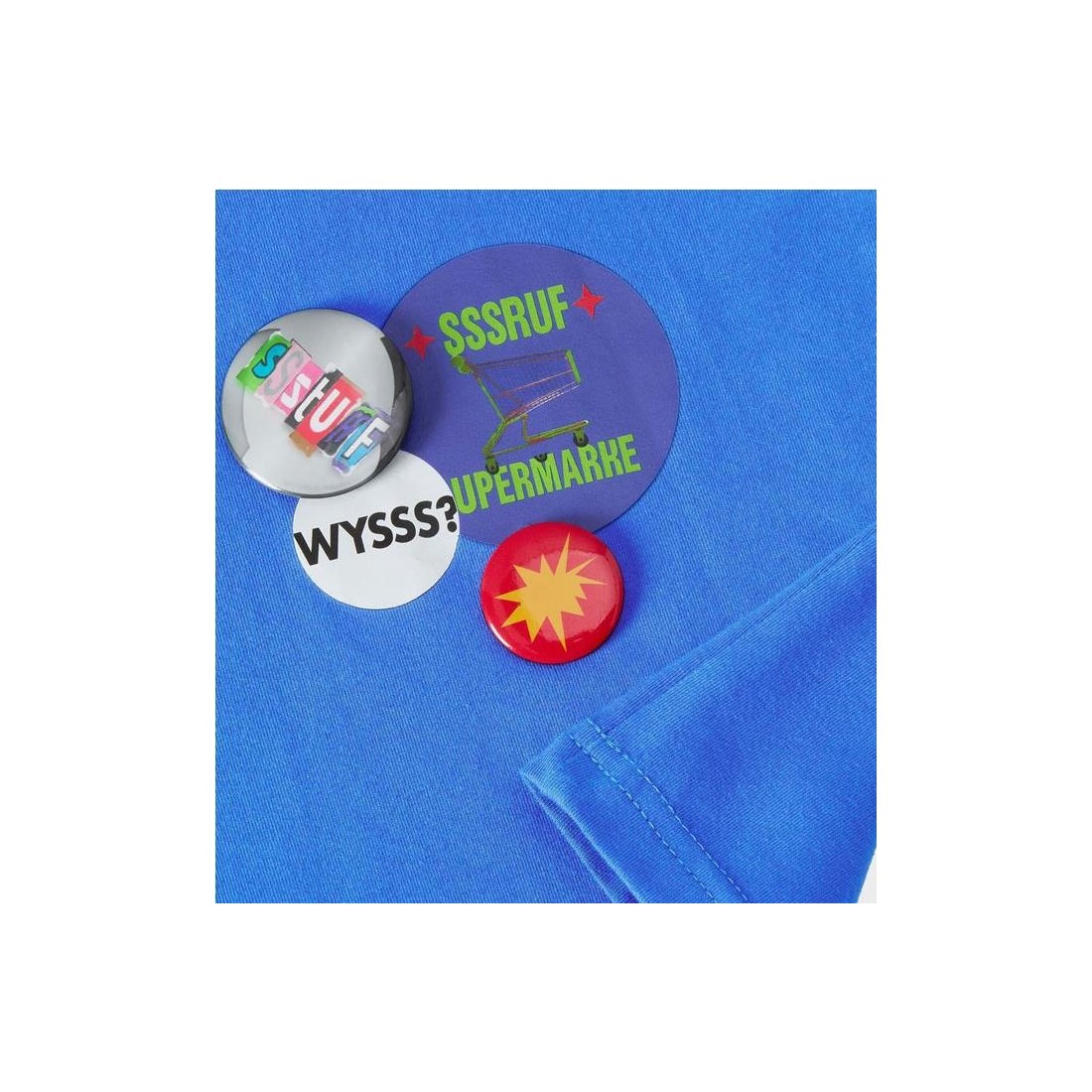 SSSTUFFF PINS TEE AZUL