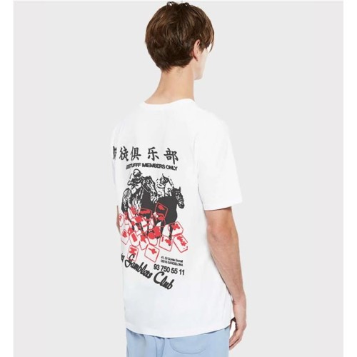 SSSTUFFF SPICY HORSE TEE BLANCO