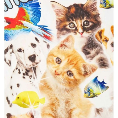 SSSTUFFF ANIMAL WORLD TEE BLANCO