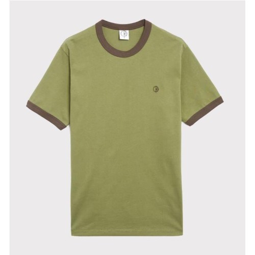 POLAR RINGER TEE VERDE