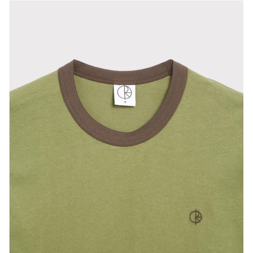 POLAR RINGER TEE VERDE