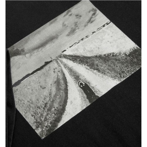 POLAR OPEN FIELDS TEE NEGRO