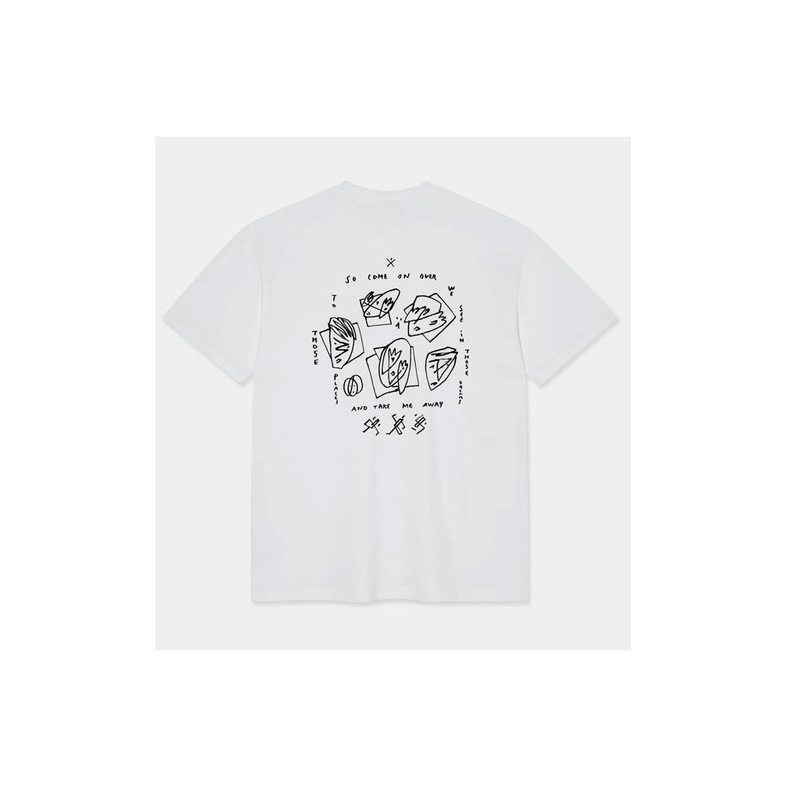 POLAR DREAMS WE DREAM TEE BLANCO
