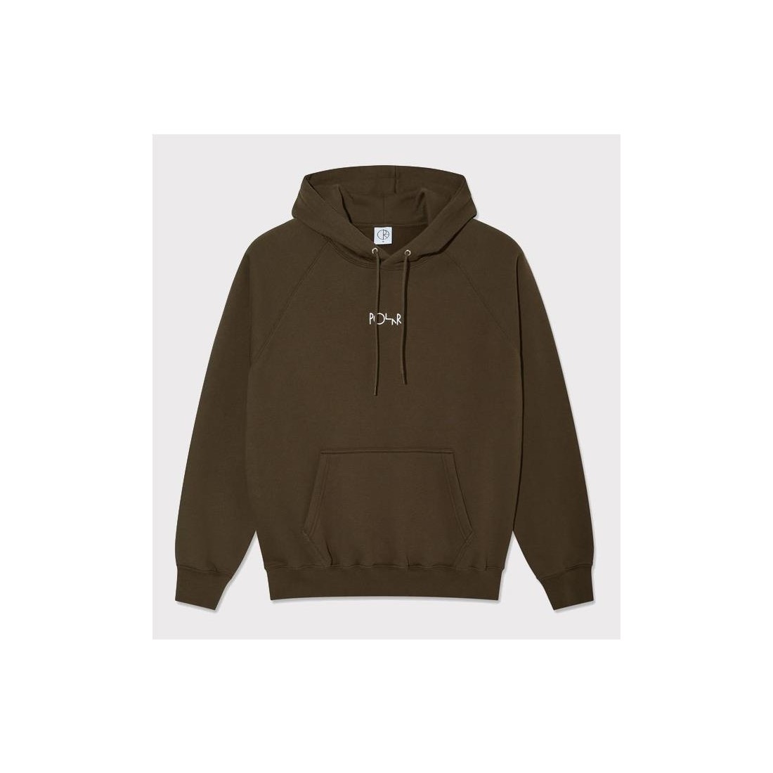 POLAR DEFAULT HOODIE MARRON