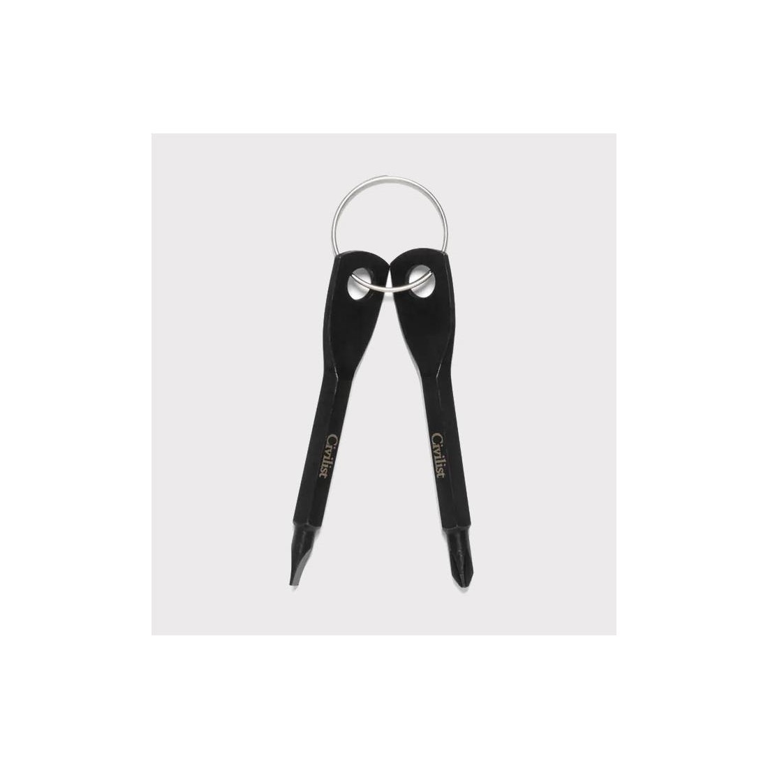 CIVILIST TOOL KEYRING NEGRO