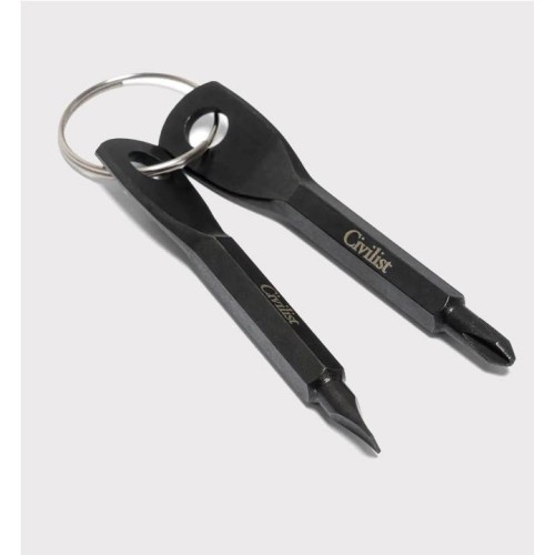 CIVILIST TOOL KEYRING NEGRO 2