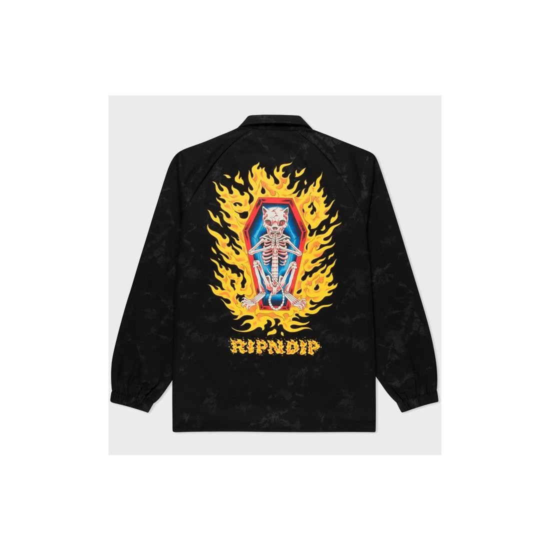 RIPNDIP BURN IN HECK JACKET NEGRO