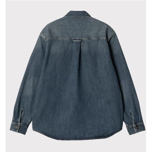 CARHARTT WIP LINCOLN SHIRT JKT AZUL 2