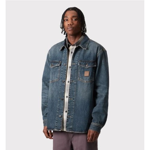 CARHARTT WIP LINCOLN SHIRT JKT AZUL