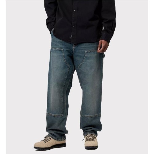 CARHARTT WIP DOUBLE KNEE PANT AZUL