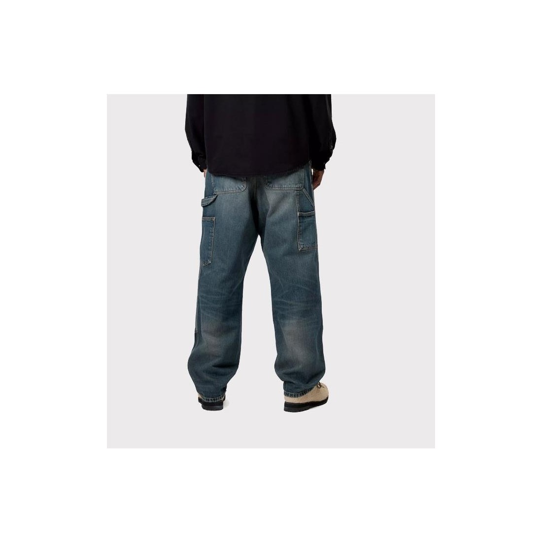 CARHARTT WIP DOUBLE KNEE PANT AZUL