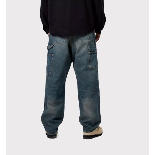 CARHARTT WIP DOUBLE KNEE PANT AZUL