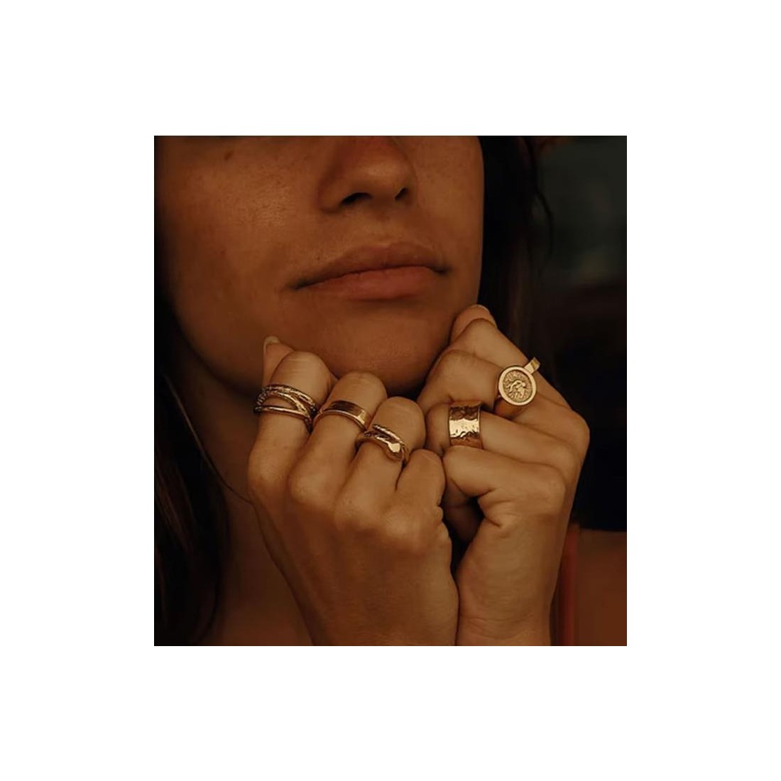 TWOJEYS 01 RING GOLD ORO