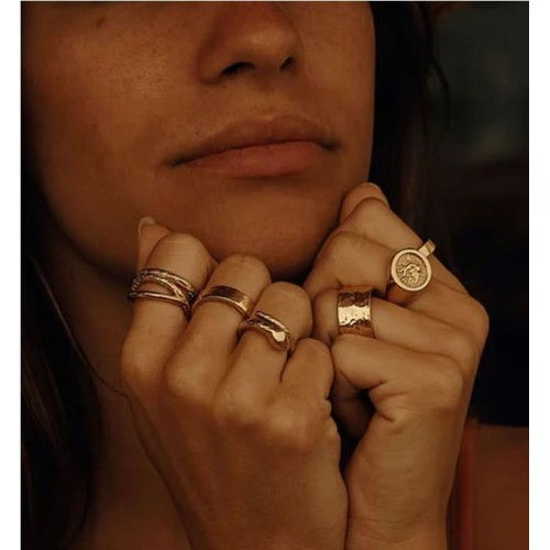 TWOJEYS 01 RING GOLD ORO