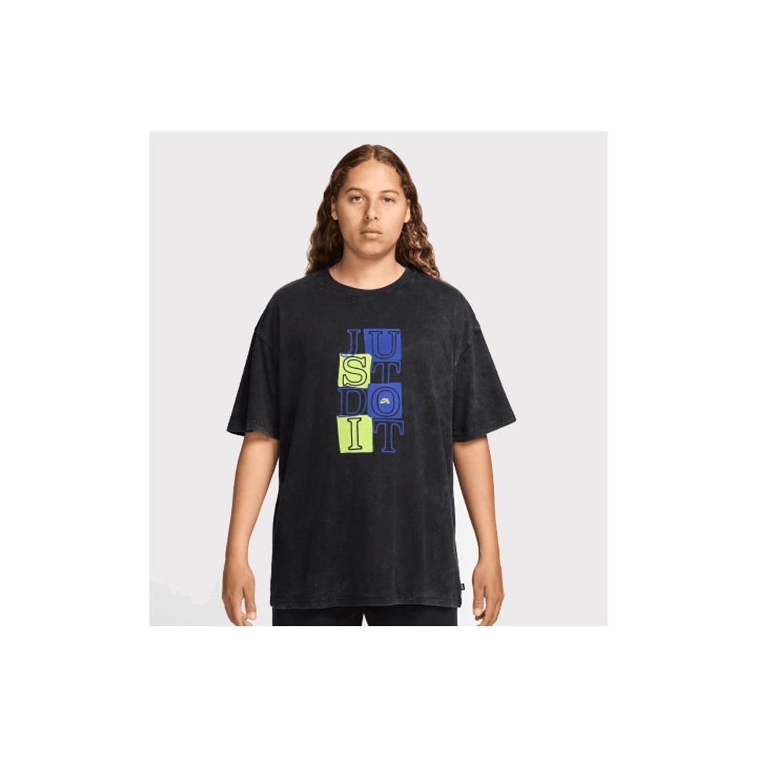 NIKE SB REMAKE JDI TEE NEGRO